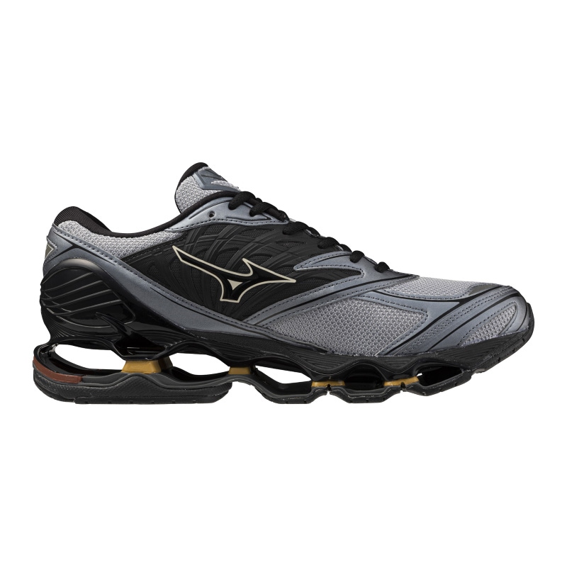 MIZUNO 26AW 7/31 WAVE PROPHECY LS 13:ライトグレー×ブラック×ゴールド D1GA333713