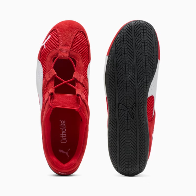 PUMA 26AU SPEEDCAT GO WNS FOR ALL TIME RED-PUMA WHITE 403589-02