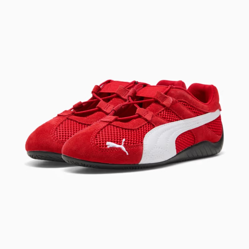 PUMA 26AU SPEEDCAT GO WNS FOR ALL TIME RED-PUMA WHITE 403589-02
