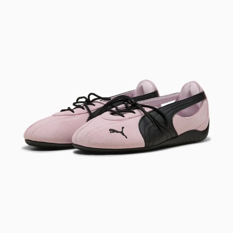PUMA 26AU SPEEDCAT BALLET NOVA WNS POWDER PINK-PUMA BLACK 408340-01