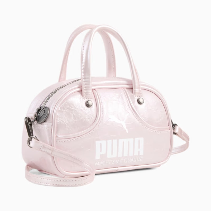 PUMA 26AU PUMA 1976 LUSTRE MICRO GRIP BAG POWDER PINK-METALLIC