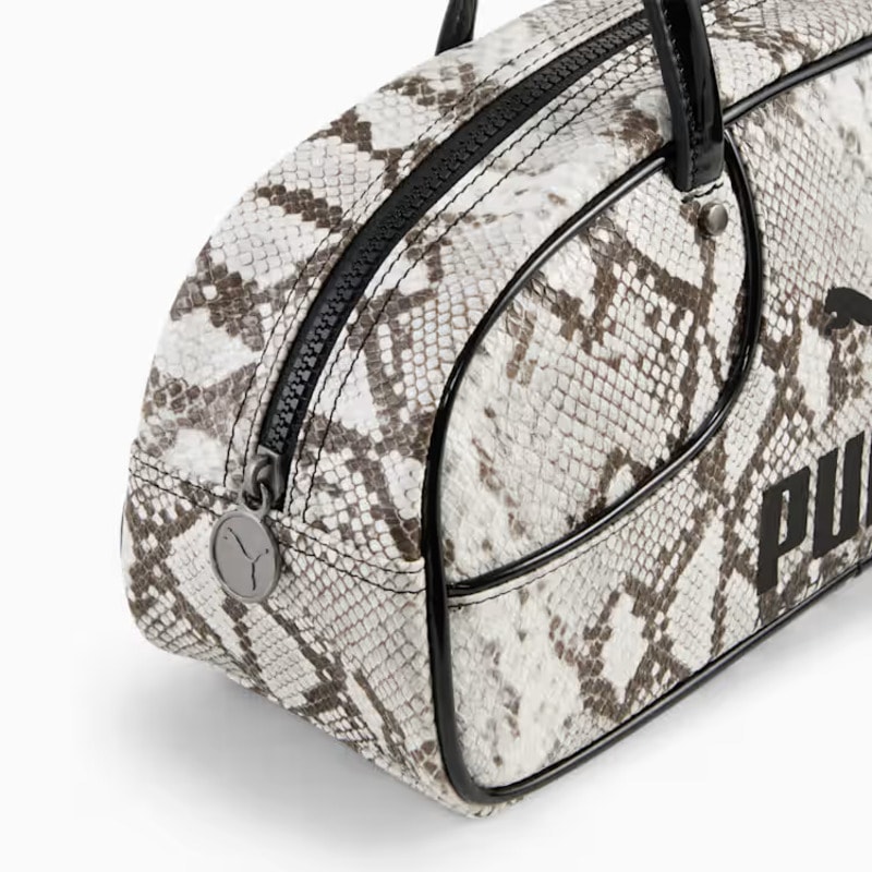 PUMA AW26 PUMA 1976 SNAKESKIN FLUTE GRIP BAG PUMA WHITE-PUMA BLACK 092859-01