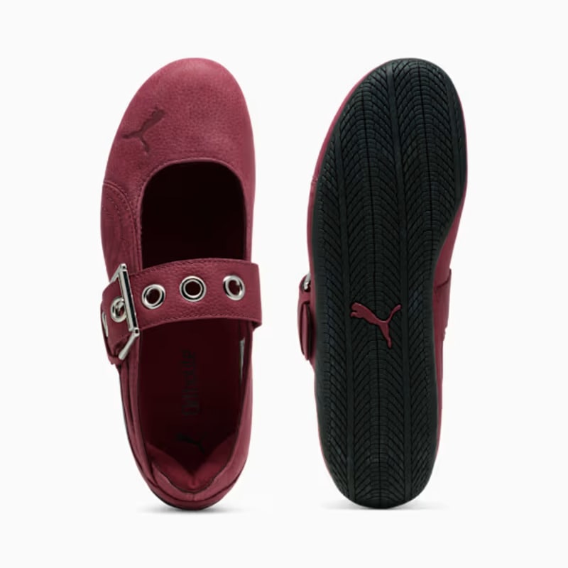 PUMA AW26 SPEEDCAT BALLET DRESS-UP WNS GARNET GLOW-PUMA BLACK 408054-02