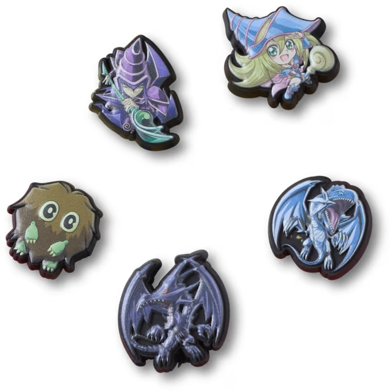 crocs 26Q3 9/9 Jibbitz charms Yu-Gi-Oh! Monsters 5 Pack Multi