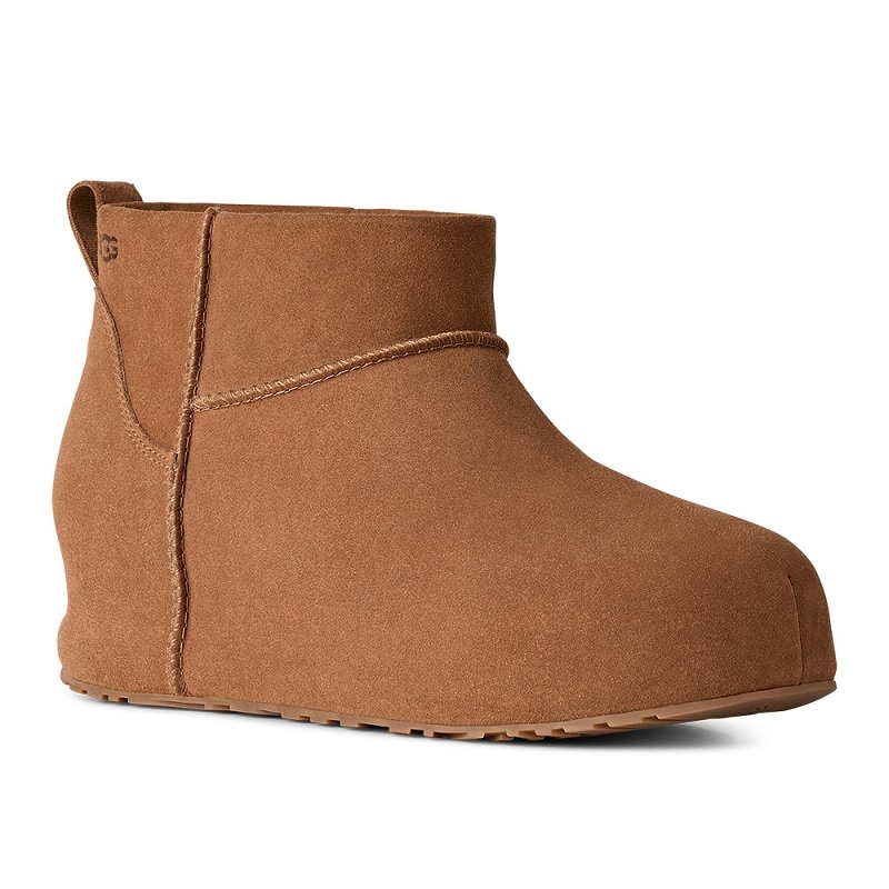 UGG AW26 9/2 W CLASSIC MINI ENWRAP CHESTNUT 1180412-CHE