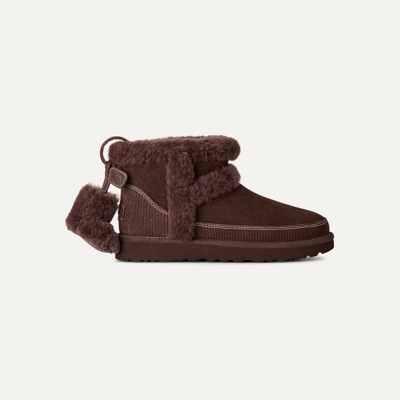 UGG専用 UGG AW26 9/2 W CLASSIC MINI ENWRAP CHESTNUT 1180412-CHE｜アメ横