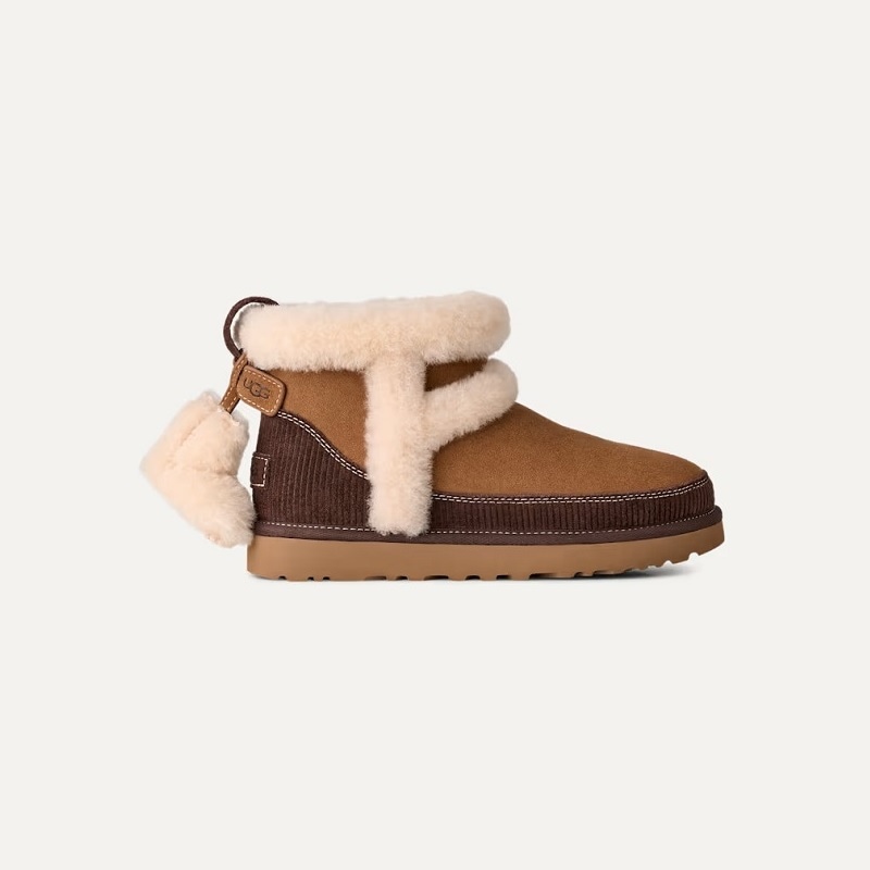 UGG AW26 9/23 W CLASSIC MINI HERITAGE BURNT CEDAR 1180434-BCDR