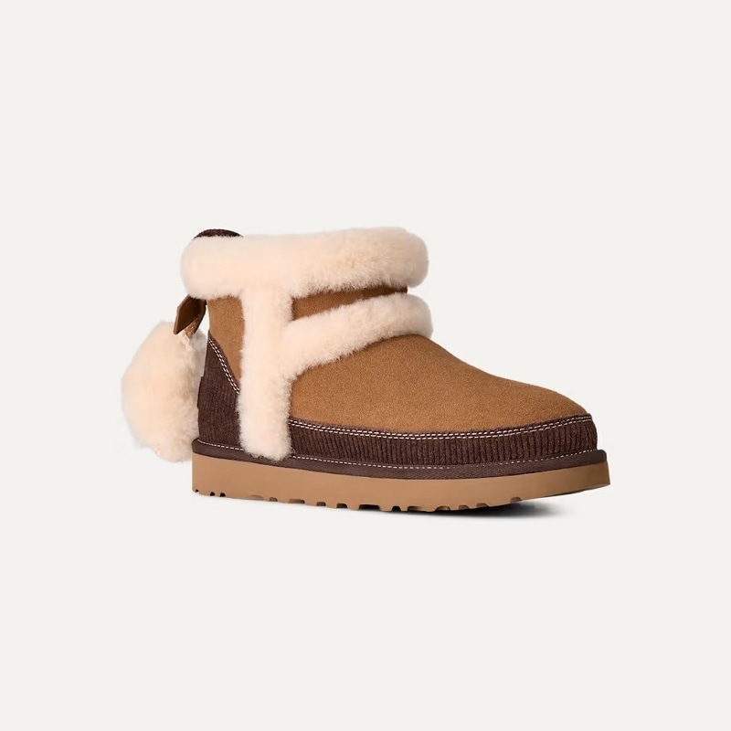 UGG AW26 9/23 W CLASSIC MINI HERITAGE CHESTNUT 1180434-CHE｜アメ横