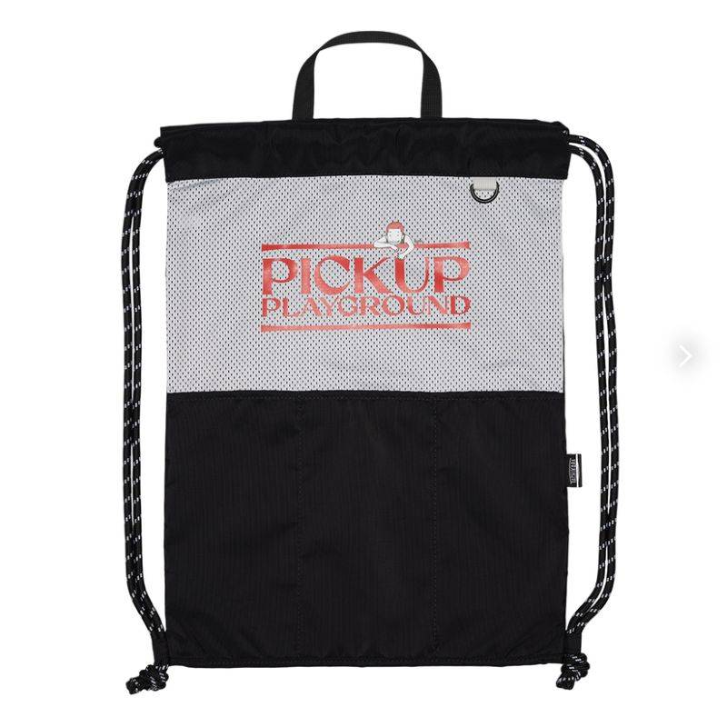 TACHIKARA FA26 PICK UP PLAYGROUND × TACHIKARA MESH KNAPSACK LTC-003-WHT White