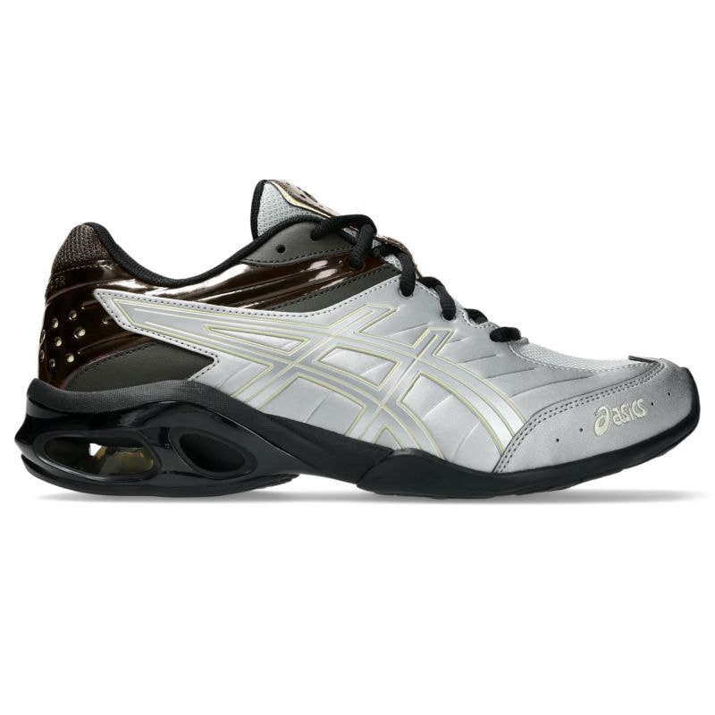 asics AW26 10/2 GEL-KINETIC FR PURE SILVER/BLACK COFFEE 1203B084-020
