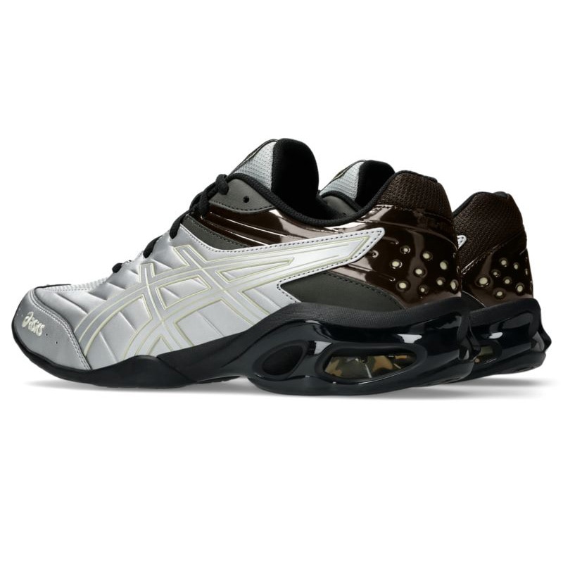 asics AW26 10/2 GEL-KINETIC FR PURE SILVER/BLACK COFFEE 1203B084-020