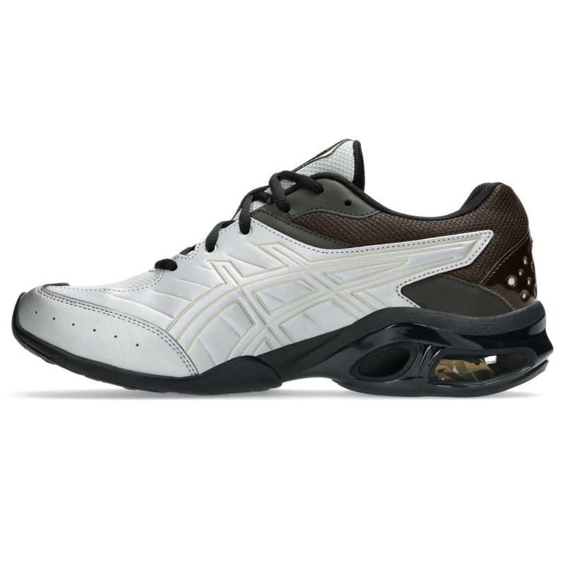 asics AW26 10/2 GEL-KINETIC FR PURE SILVER/BLACK COFFEE 1203B084-020