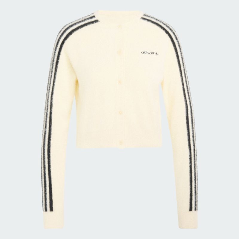 adidas 26Q4 adidas FLUFFY CARDIGAN ウォームバニラ LC8162