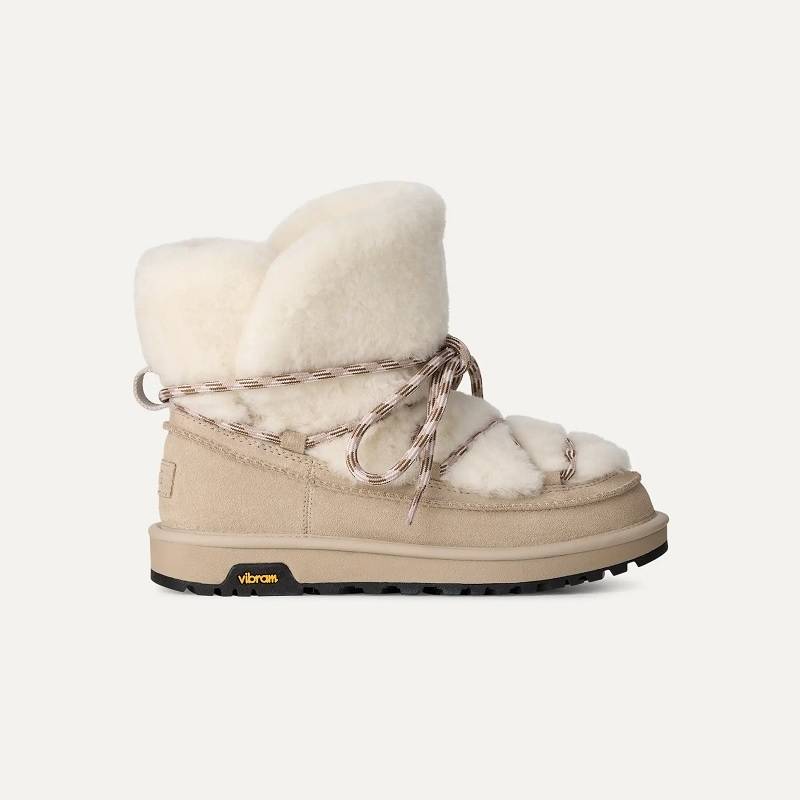UGG AW26 11/6 W CLASSIC TREAD FLUFFED BOOT MOONLIGHT 1183490-MNL