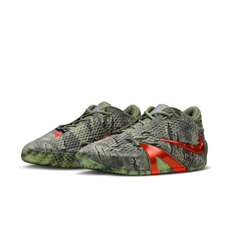 NIKE HO26 10/23 NIKE JA 4 HALLOWEEN EP オイルグリーン/ブライトクリムゾン-ライトレモンツイスト-ブラック-コバルトブリス IO7936-300