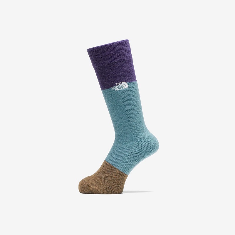 【セール30%OFF】THE NORTH FACE F24 ザ・ノースフェイス ハイカーズ クルー Hikers' Crew エターナルパープルxアルジーブルー NN82422-EA