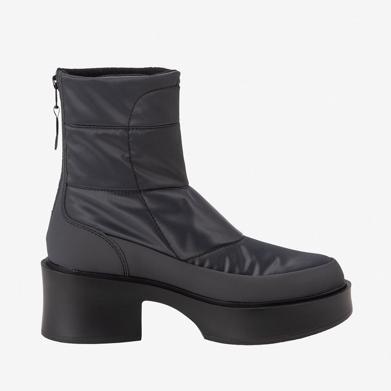 THE NORTH FACE F25 W Kalmia Nuptse WP SE アスファルトグレー×TNFブラック NFW52574-AK