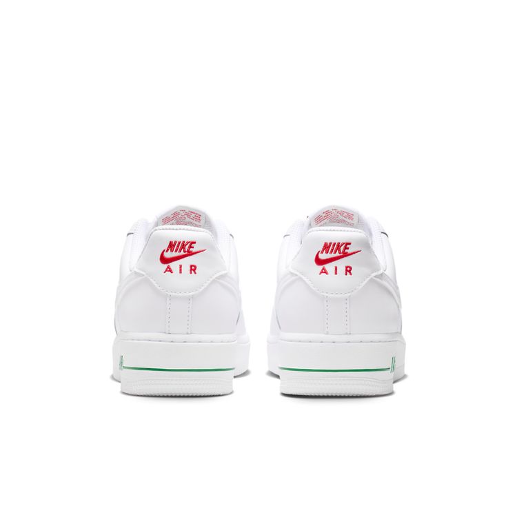 NIKE SU26 NIKE WMNS AIR FORCE 1 '07 SE ホワイト/ホワイト-スポーツレッド-パイングリーン IF0498-100