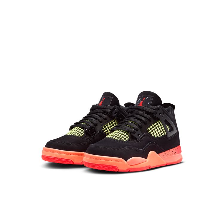 JORDAN BRAND SU26 5/26 JORDAN 4 RETRO PS ブラック/インフラレッド23-ブライトマンゴー II1269-001