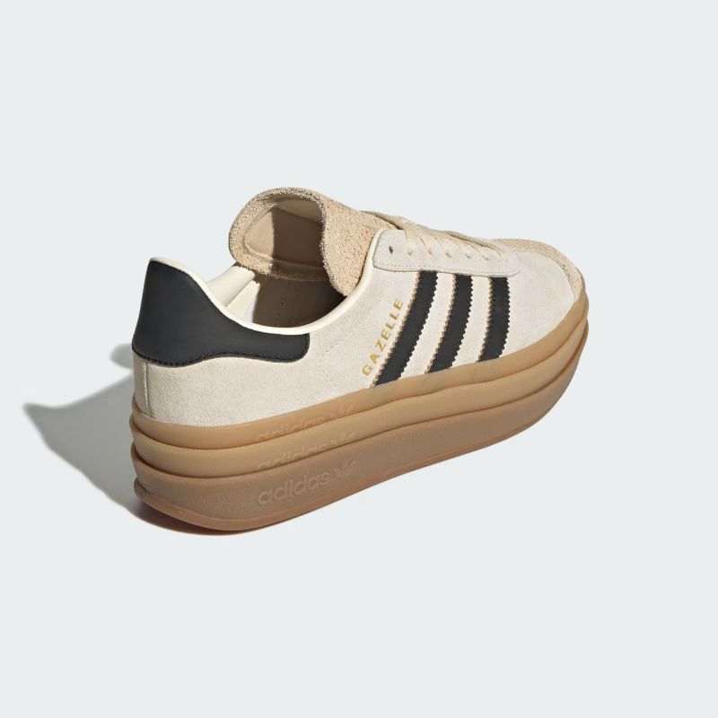 adidas 25Q3 GAZELLE BOLD W クリームホワイト/コアブラック