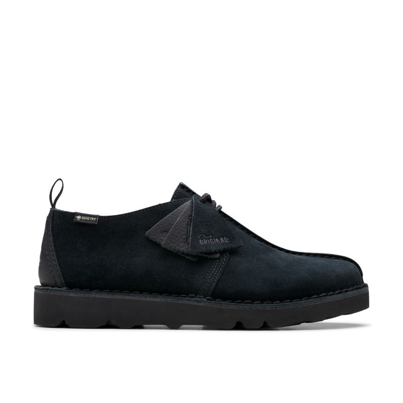Clarks AW24 M Desert Trek GTX 26179253 Black Suede 【M デザートトレックゴアテックス】【GORE-TEX】【防水】