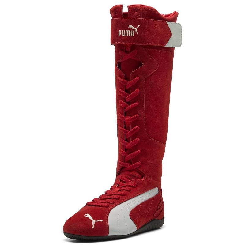 PUMA HO25 11/28 SPEEDCAT BOOT WNS FOR ALL TIME RED-FROSTED IVORY 403770-02