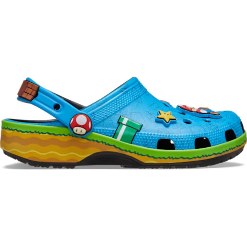 crocs 26Q2 7/16 SUPER MARIO CORE CLASSIC CLOG Multi 212138-90H