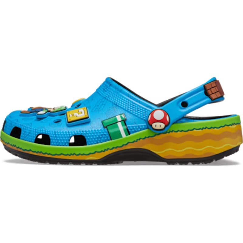 crocs 26Q2 7/16 SUPER MARIO CORE CLASSIC CLOG Multi 212138-90H