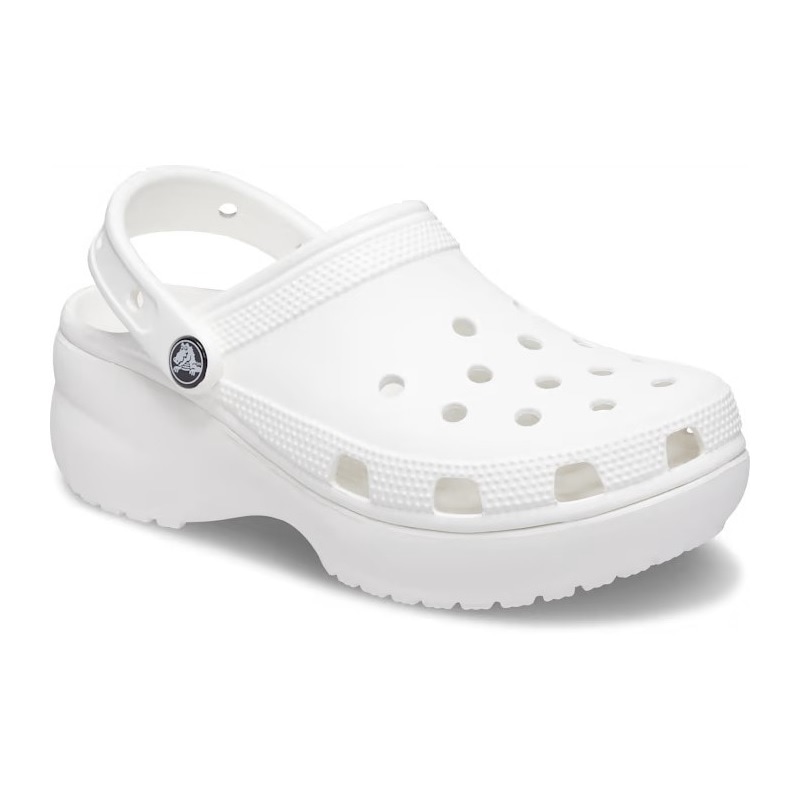 crocs C/O WOMEN'S CLASSIC PLATFORM CLOG White 206750-100