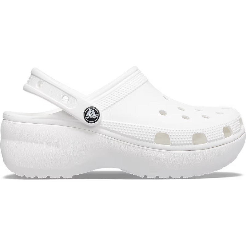 crocs C/O WOMEN'S CLASSIC PLATFORM CLOG White 206750-100