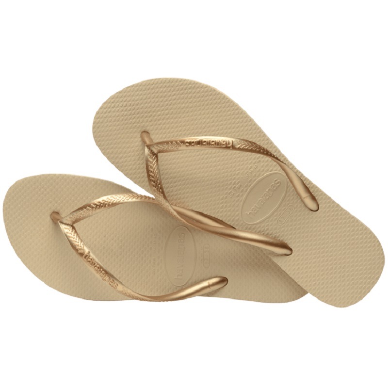 havaianas C/O  Slim Sand Grey/Light Golden 4000030-2719