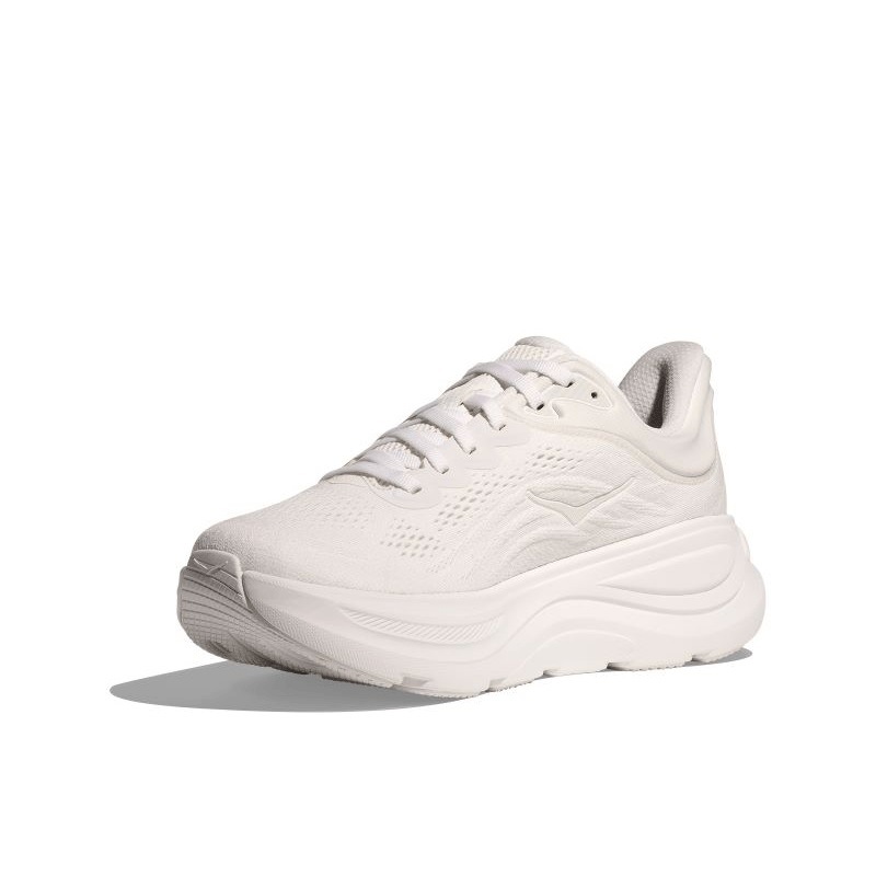 HOKA S25 2/14 W BONDI 9 1162012-WWH WHITE / WHITE