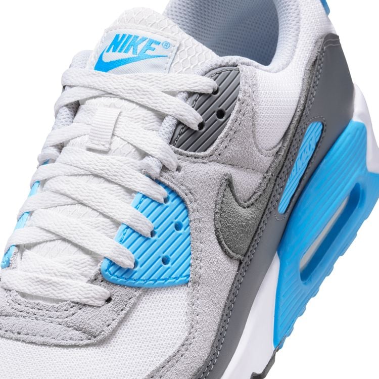 NIKE HO25 NIKE AIR MAX 90 プラチナムティント/アイアングレー-ブルーライトニング DM0029-019