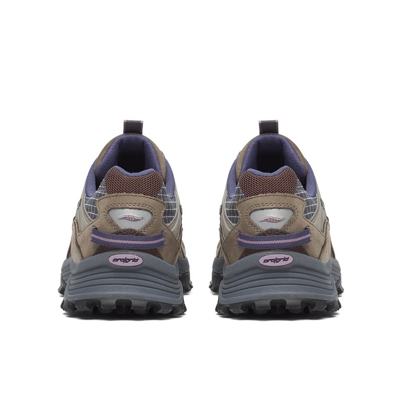 Saucony 25AW GRID AURA X DARK GREY/MUD S70924-1