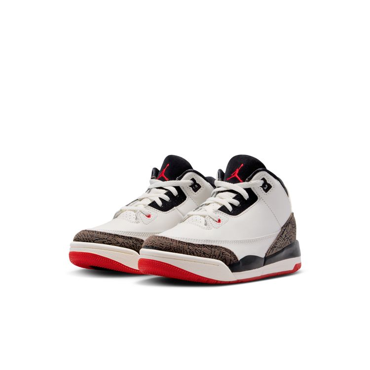 JORDAN BRAND SU26 5/30 JORDAN 3 RETRO PS セイル/ブラック-ユニバーシティレッド-ペールアイボリー DM0966-103
