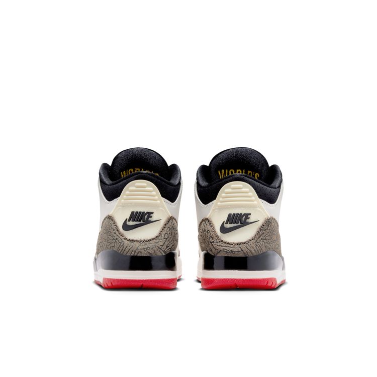 JORDAN BRAND SU26 5/30 JORDAN 3 RETRO PS セイル/ブラック-ユニバーシティレッド-ペールアイボリー DM0966-103