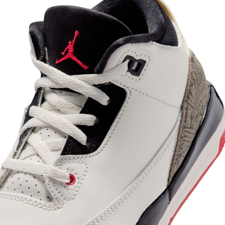 JORDAN BRAND SU26 5/30 JORDAN 3 RETRO PS セイル/ブラック-ユニバーシティレッド-ペールアイボリー DM0966-103