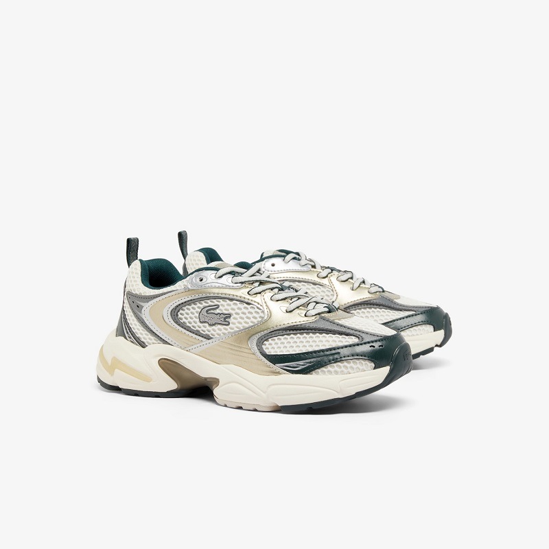 【クラシック】【ワニ】LACOSTE 24FW ラコステ スニーカー W STORM 96 2K 224 2 SFA OFF WHT/DK GRN 48SFA0066-1Y5 レディーススニーカー