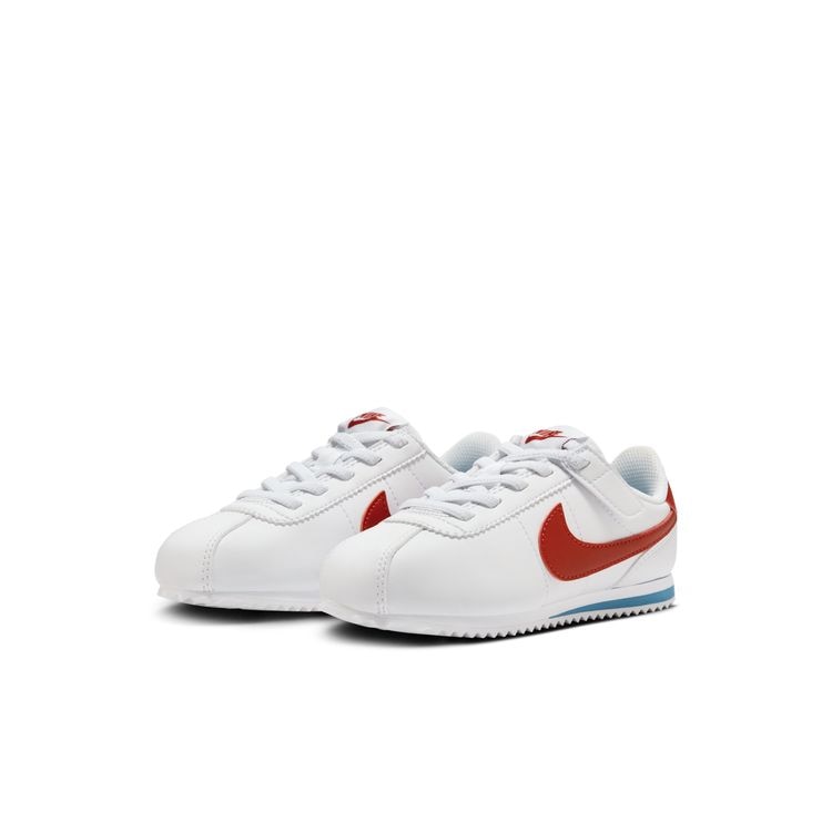 【セール30%OFF】NIKE HO24 NIKE KIDS CORTEZ EasyOn PSV ホワイト/バーシティレッド-バーシティブルー DM0951-115