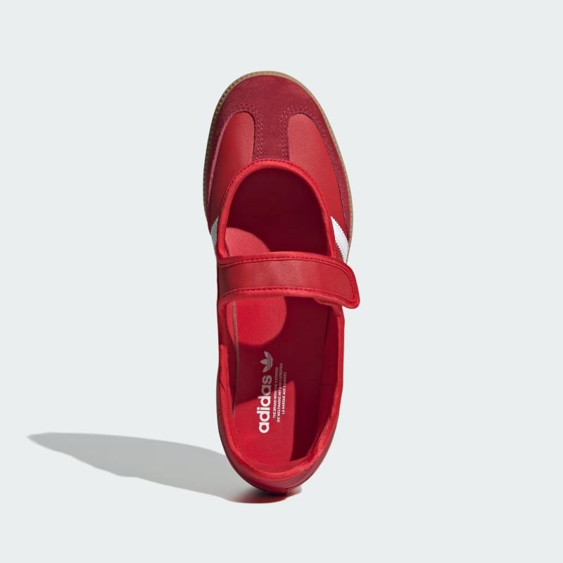adidas 25Q3 SAMBA JANE W ベタースカーレット/チームビクトリーレッド/ガム JQ6446