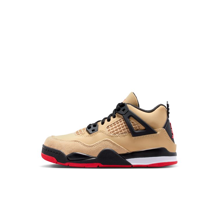 JORDAN BRAND FA25 8/1 JORDAN 4 RETRO PS セサミ/ファイアレッド-ブラック-ホワイト IH2093-200