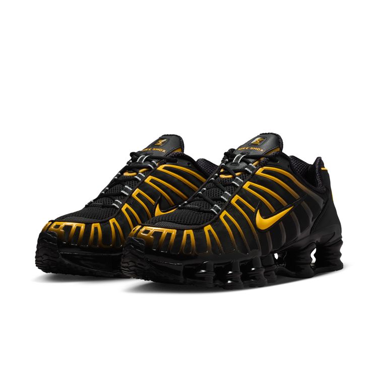 NIKE HO25 10/1 NIKE SHOX TL ブラック/ユニバーシティゴールド AV3595-013