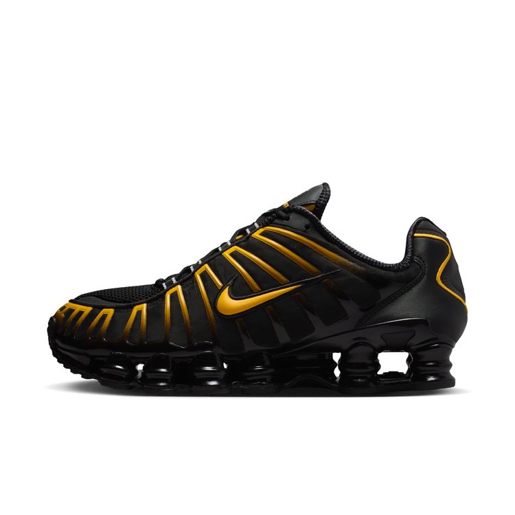 NIKE HO25 10/1 NIKE SHOX TL ブラック/ユニバーシティゴールド AV3595-013