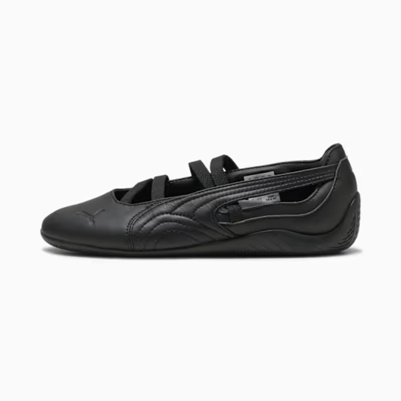 PUMA 26SU 3/13 SPEEDCAT BALLET LTHR WNS PUMA BLACK 406144-01