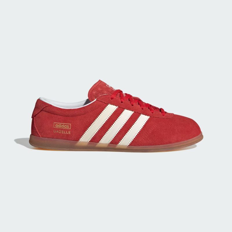 adidas 25Q4 GAZELLE LO PRO W ベタースカーレット/フットウェアホワイト/ガム JR5744
