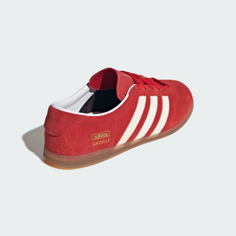 adidas 25Q4 GAZELLE LO PRO W ベタースカーレット/フットウェアホワイト/ガム JR5744