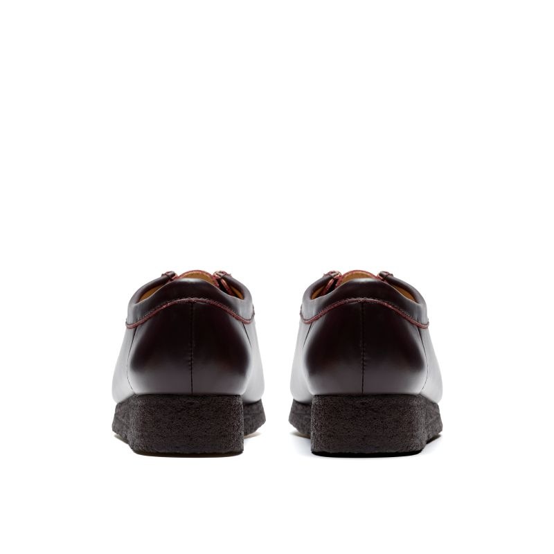 Clarks AW25 W Wallabee. Purple Grape Leather 26182744