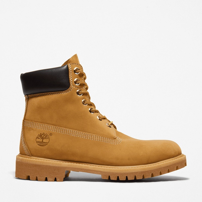 Timberland C/O M 6-INCH PREMIUM WATERPROOF BOOT WHEAT NUBUCK 10061-713
