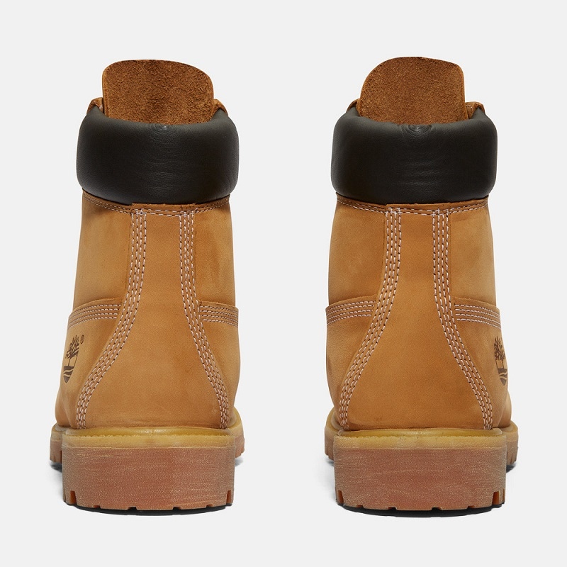 Timberland C/O M 6-INCH PREMIUM WATERPROOF BOOT WHEAT NUBUCK 10061-713
