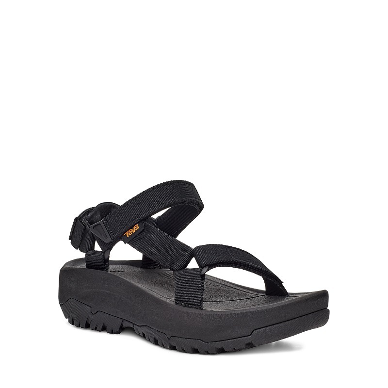 【サンダル】【ハリケーン】【厚底サンダル】【22-25cm企画】TEVA 22.3.25 テバ サンダル レディース ハリケーン XLT2 アンプソール W HURRICANE XLT2 AMPSOLE BLK BLACK 1131270-BLK レディースサンダル ブラック